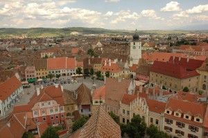 Sibiu imagine de sus.