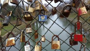 Love Bridge pe Bega în Timisoara